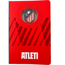MOCIWORLD Notatnik Atlético de Madrid z logo 3D