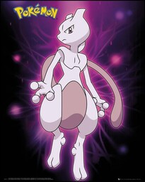 Pokemon Mewtwo - plakat