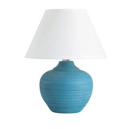 Lampka stołowa Molly E14 1x40W niebieska, biała