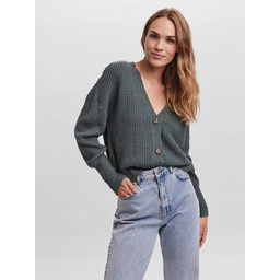VERO MODA DAMSKI SWETER ROZPINANY ZIELONY L 7AA