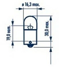 Żarówka 24V 10W 17326