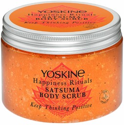 Yoskine Happiness Rituals Peeling cukrowy do ciała SATSUMA