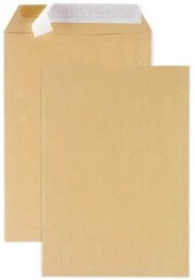 10 kieszeni z papieru kraft - 22,9 x
