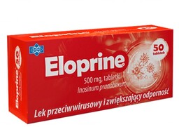 Eloprine 500 mg lek przeciwwirusowy i zwiększający odporność,