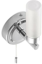 Lindby - Vinza Lampa Ścienna Chrome/Opal