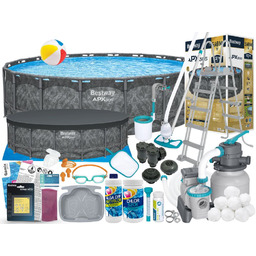 Basen Bestway 549x132 Ogrodowy Stelażowy 561KC 21w1