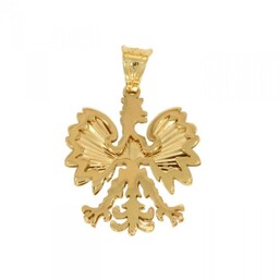 Złota zawieszka orzeł ZA.01137 pr.585