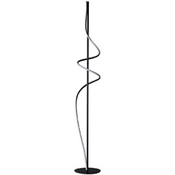 Lampa podłogowa aluminiowa czarna 166cm AZ7153 z serii