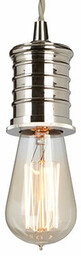 Elstead Lighting Pokojowa lampa wisząca DOUILLE-P-PN retro oprawka