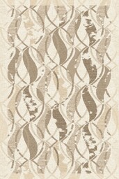 Dywan wełniany nowoczesny Agnella Tempo Flink krem (binding)