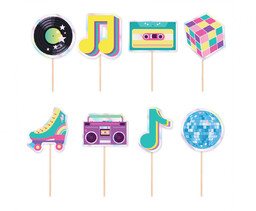 Pikery Retro Disco - 8 szt.