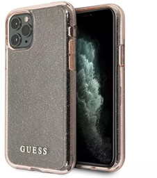 Guess GUHCN58PCGLPI iPhone 11 Pro różowy/pink hard case