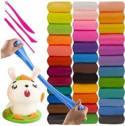 Piankolina Plastelina Glina Polimerowa Magiczna Plastyczna Ciastolina x