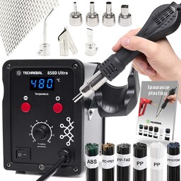 Spawarka do Plastiku Techrebal 858D Ultra 750W zgrzewarka