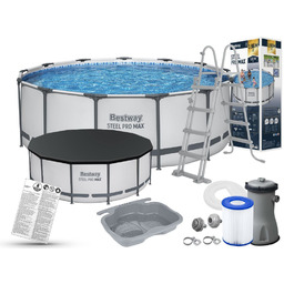 Basen Bestway 396x122 Ogrodowy Stelażowy 5618W