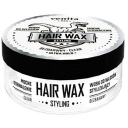 Venita Men Wosk do włosów stylizujący bezbarwny, 75g