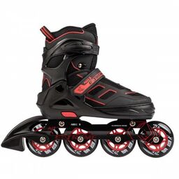 ROLKI NA14174 A CZARNO-CZERWONE NILS EXTREME