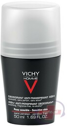 VICHY HOMME dezodorant do skóry wrażliwej 48H roll-on