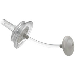 LOVI Ustnik i słomka z odważnikiem 56/608 Beżowy