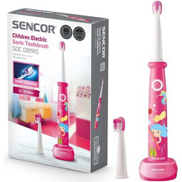 Sencor SOC 0911RS Dziecięca elektryczna soniczna szczoteczka