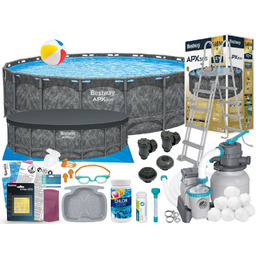 Basen Bestway 549x132 Ogrodowy Stelażowy 561KC 18w1