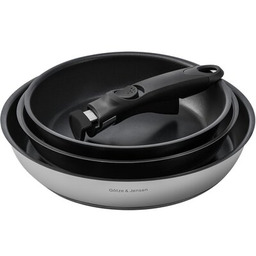 GÖTZE & JENSEN Zestaw patelni Verona FPS950 (4