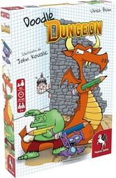 Asmodee: Doodle Dungeon, gra planszowa, dla 2-4 graczy,