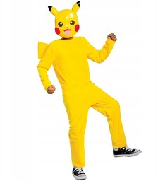 Strój Pokemon Pikachu kostium licencjonowany Pocketmonsters przebranie 140