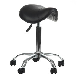 Taboret kosmetyczny BD-9909 Czarny