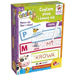 LISCIANI Zestaw edukacyjny Carotina Bawię się Czytam