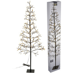 Drzewko świąteczne świecące zewnętrzne 280 LED 150 cm