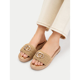 Espadryle Guess FLJKLI FAB03 Beżowy