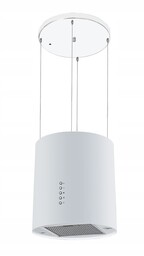 Okap wyspowy wiszący 35 cm biały Tango Focus