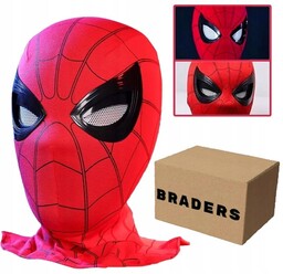 Maska Spiderman z Ruchomymi Oczami - Super Hero
