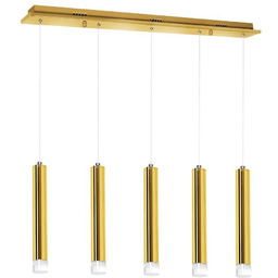 MILAGRO ML5715 Lampa wisząca GOLDIE 5x5W LED