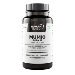 Human Protect Mumio Shilajit 400mg 100vkaps.
