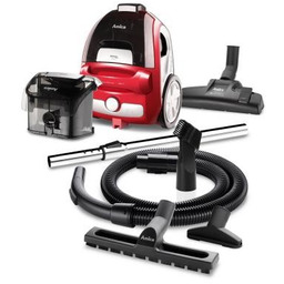 Odkurzacz bezworkowy Amica Bagio Eco VM3044 900W czerwony