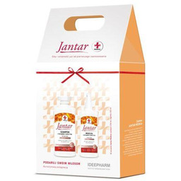 JANTAR MEDICA Zestaw do włosów zniszczonych Szampon, 330