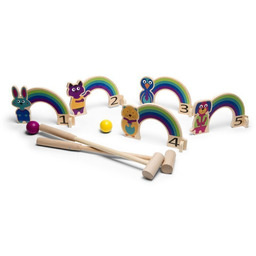Krykiet Tęcza, gra zręcznościowa, BS Toys