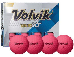 Piłki golfowe VOLVIK VIVID XT (różowy mat)