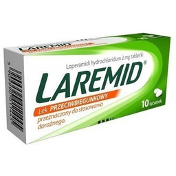 Laremid 2 mg lek przeciwbiegunkowy, 10 tabletek