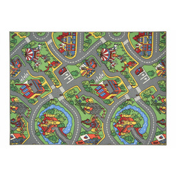 Dywan Dla Dziecka Miasto Droga Uliczki Ulice Plac