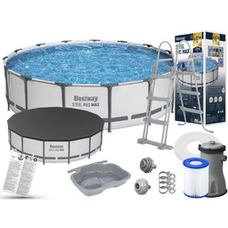 Basen Bestway 457x107 Ogrodowy Stelażowy 56488