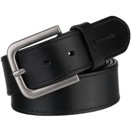 Skórzany pasek męski Pierre Cardin 70308 - czarny