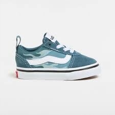 Vans Ward Dziecięce Trampki Wsuwane Niebieskie 17 Jka