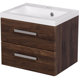 Szafka łazienkowa wisząca z umywalką 50 cm 39/2