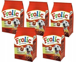 FROLIC 5x750g - sucha karma dla psów