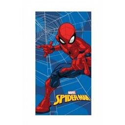 Setino Ręcznik plażowy 70x140 Spiderman niebieski bawełniany 320g/m2