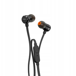 Słuchawki przewodowe douszne Jbl T290 czarne