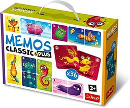 Trefl - Memos Classic & Plus, Cute Monsters